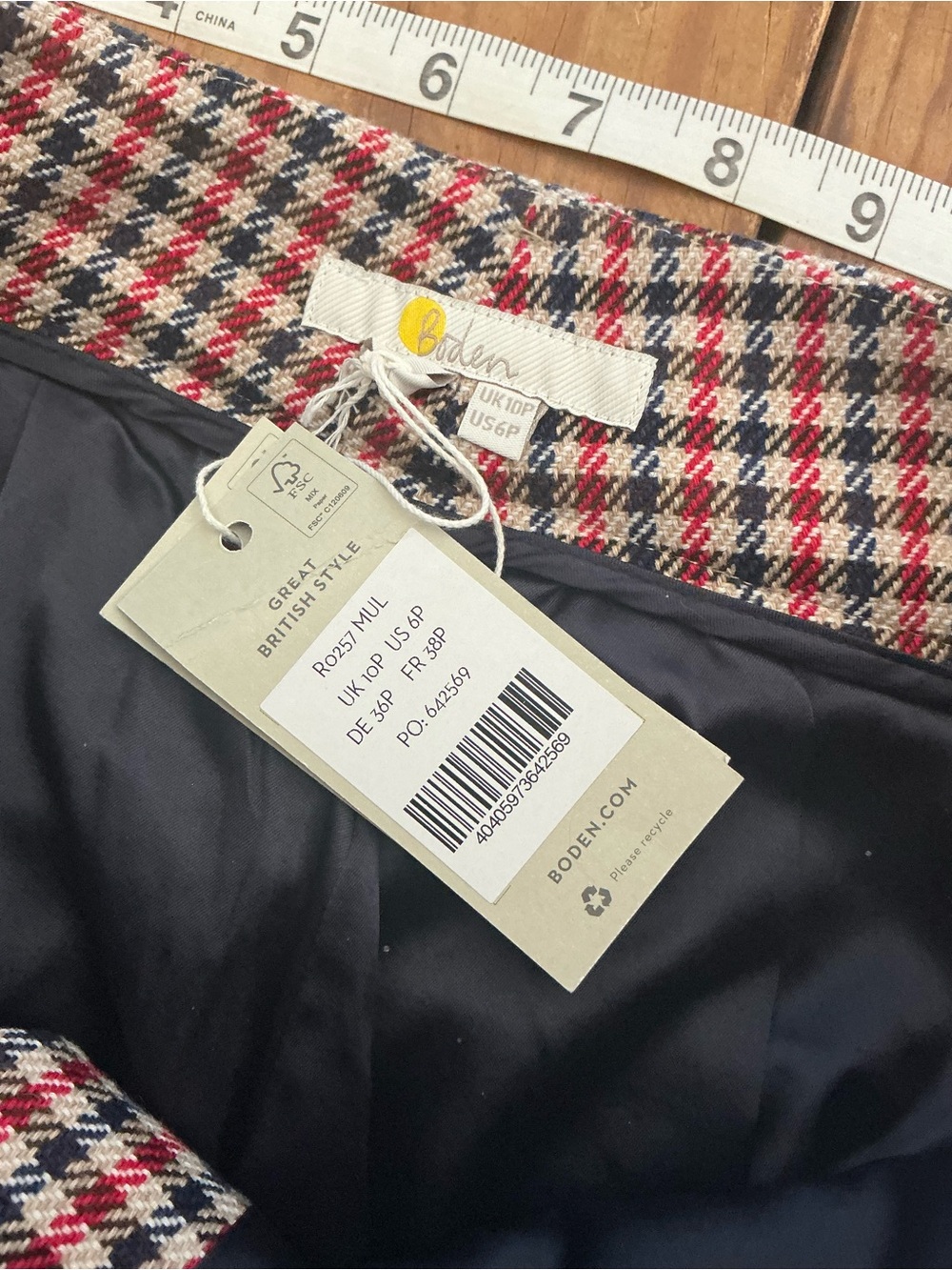 🆕 🆕 Boden wool wide leg trousers - Picture 10 of 12